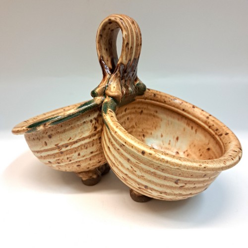 Click to view detail for #231102 Condiment Caddy  Tan/Green $24